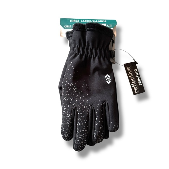 Free Country Softshell Touchscreen Compatible Girl’s Gloves, size L/XL - Picture 1 of 5
